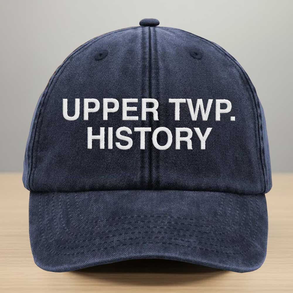 Josh O’connor Upper TWP History Washed Denim Cap