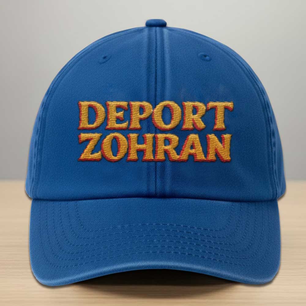 Deport Zohran Embroidery Washed Denim Cap