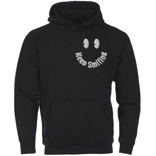 Devon Rodriguez Keep Smiling Embroidered Sweatshirt