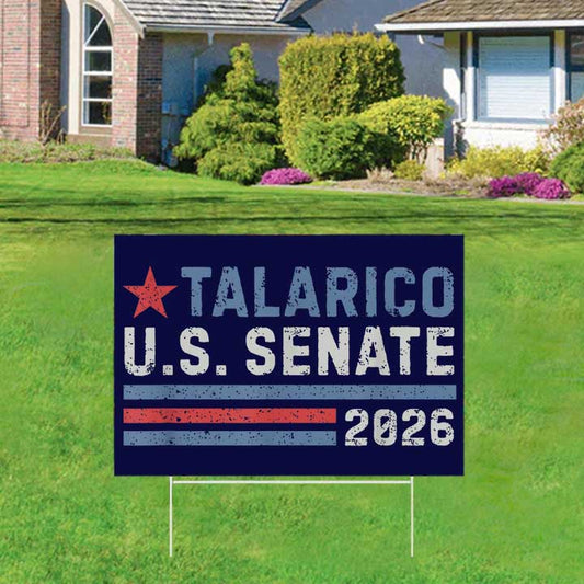 James Talarico For US Senate From Texas 2026 Yard Sign