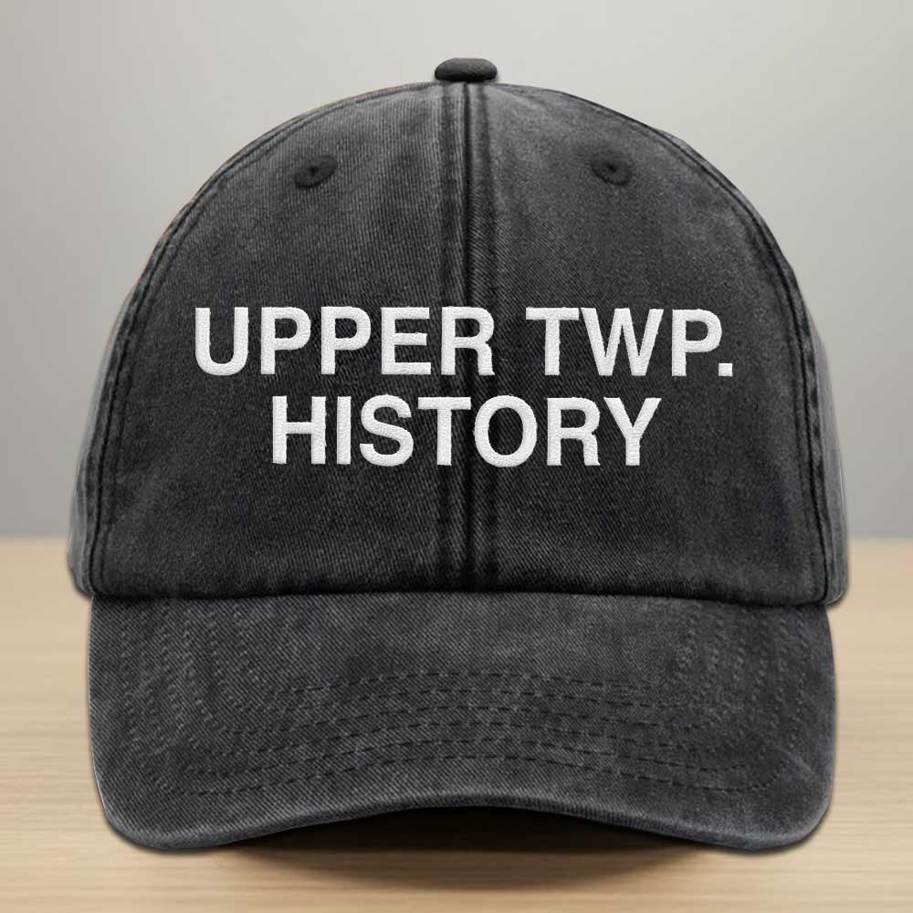 Josh O’connor Upper TWP History Washed Denim Cap