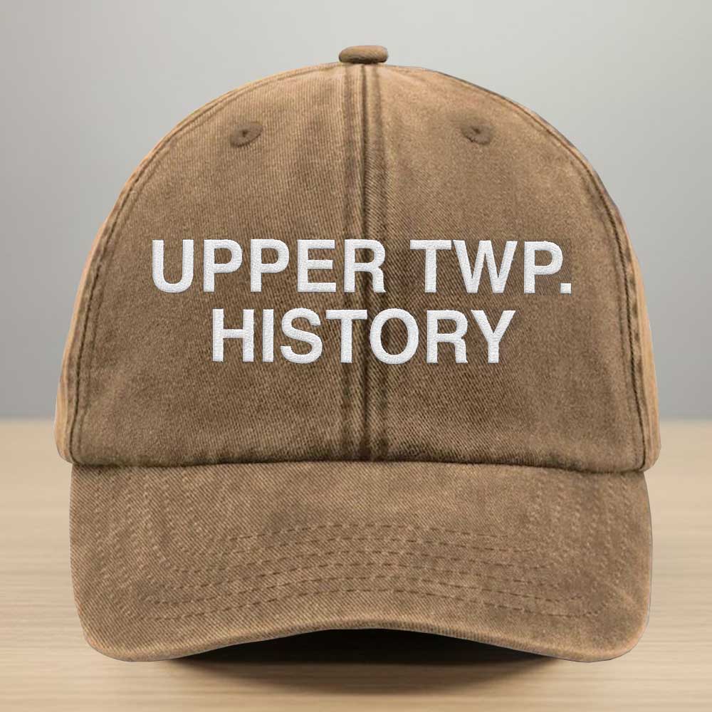 Josh O’connor Upper TWP History Washed Denim Cap