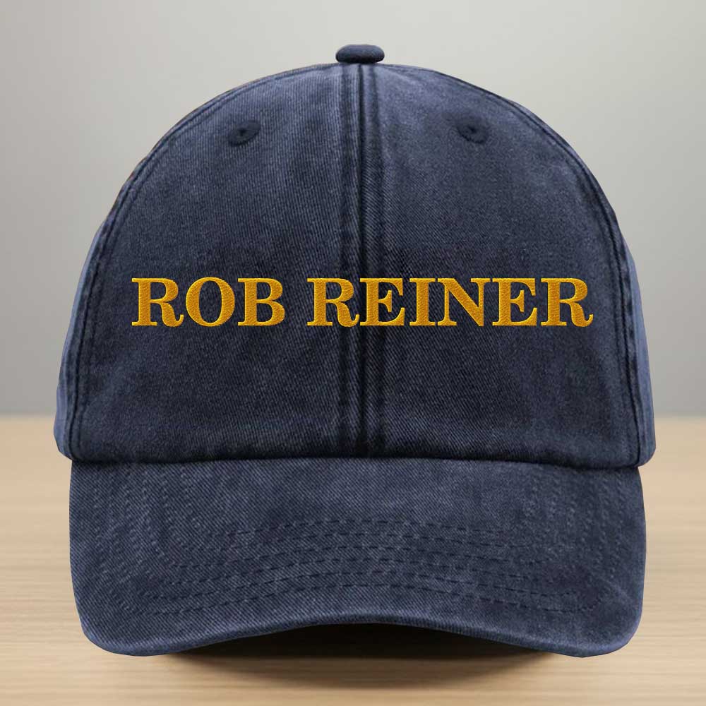 Rob Reiner Washed Denim Baseball Cap