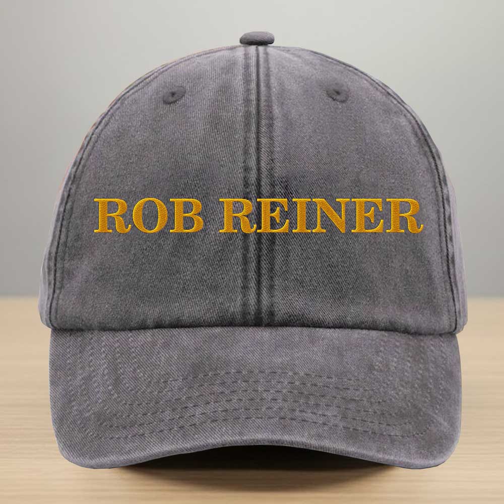 Rob Reiner Washed Denim Baseball Cap