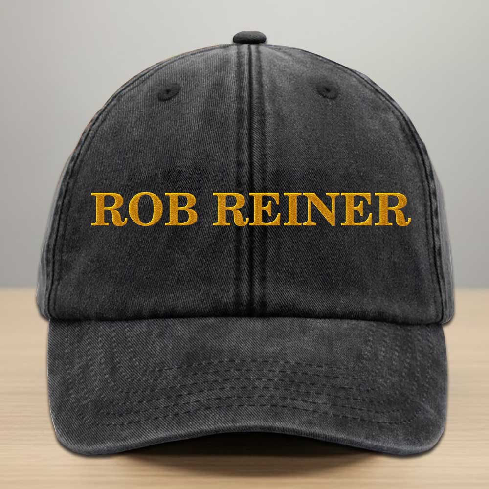 Rob Reiner Washed Denim Baseball Cap