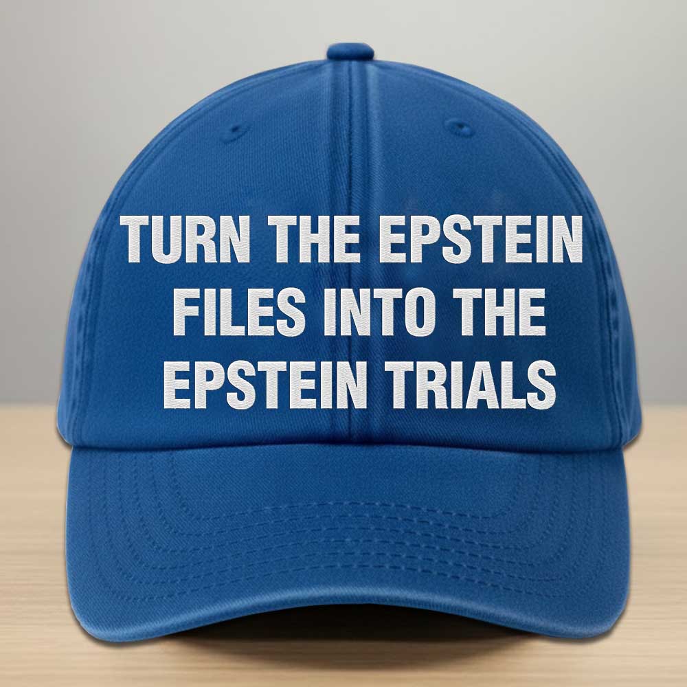 Turn The Epstein Files Into The Epstein Embroidered Denim Cap